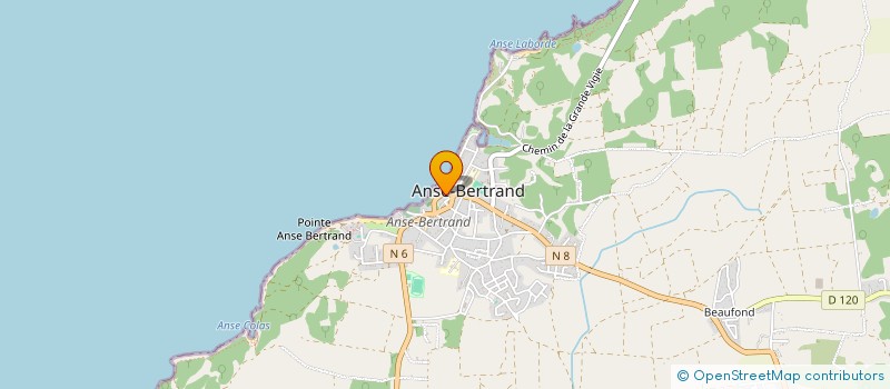 localisation de l'entreprise LE RELAIS DU NORD à L ANSE BERTRAND