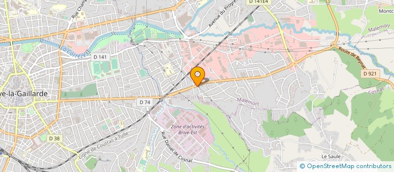 localisation de l'entreprise LE RELAIS DU PILOU SARL  MALEMORT