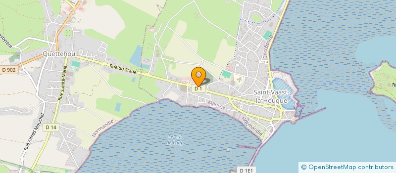 localisation de l'entreprise LE RELAIS DU PORT  REVILLE