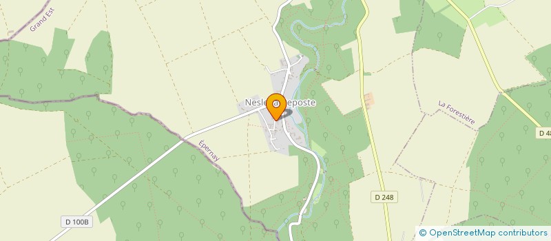 localisation de l'entreprise LE RELAIS DU REPOS  NESLE-LA-REPOSTE