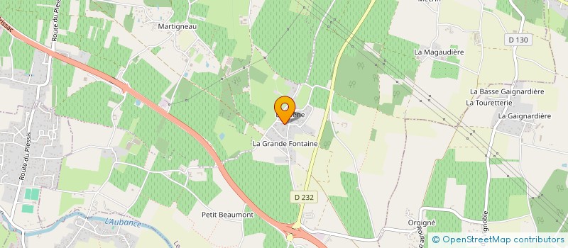 localisation de l'entreprise LE RELAIS DU VIGNERON à LES GARENNES SUR LOIRE