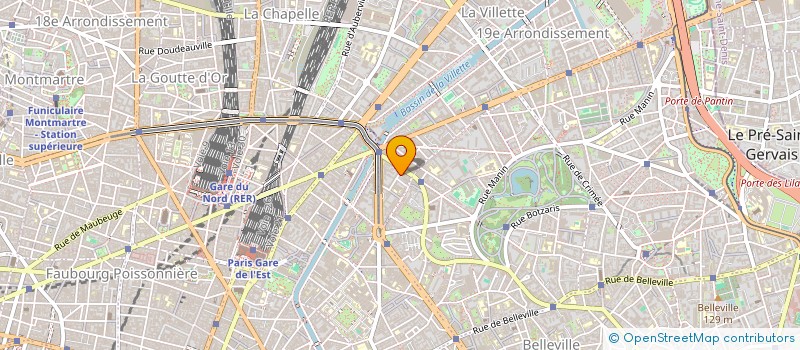 localisation de l'entreprise LE RELAIS EXPRESS  PARIS