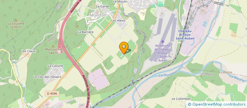 localisation de l'entreprise LE RELAIS FLEURI  MONTFORT