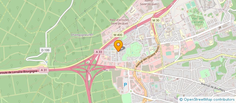 localisation de l'entreprise LE RELAIS GOURMAND à LAXOU