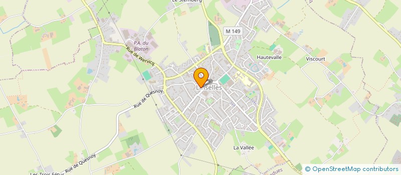 localisation de l'entreprise LE RELAIS GOURMAND LINSELLOIS  LINSELLES