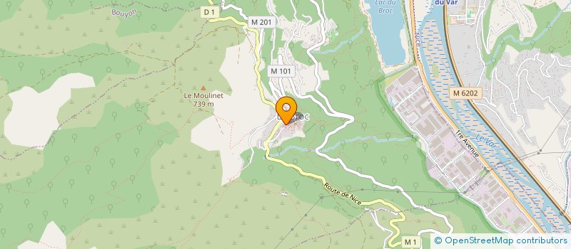 localisation de l'entreprise LE RELAIS NAPOLEON à LE BROC