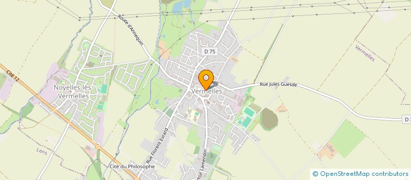 localisation de l'entreprise LE RELAIS OUTILS MOB VERMELLOIS  VERMELLES