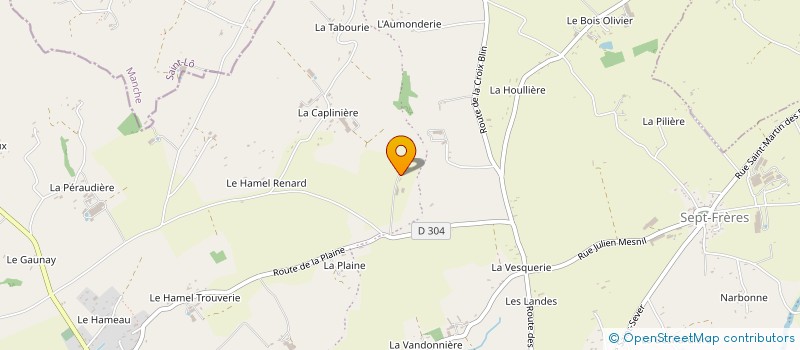 localisation de l'entreprise LE RELAIS POSTAL  NOUES DE SIENNE