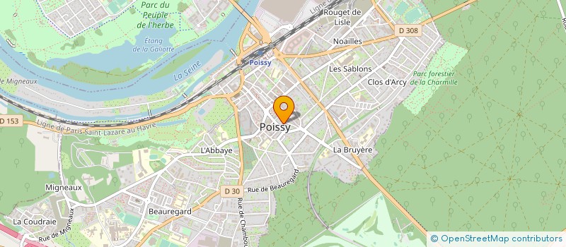 localisation de l'entreprise LE RELAIS SAVOYARD à POISSY