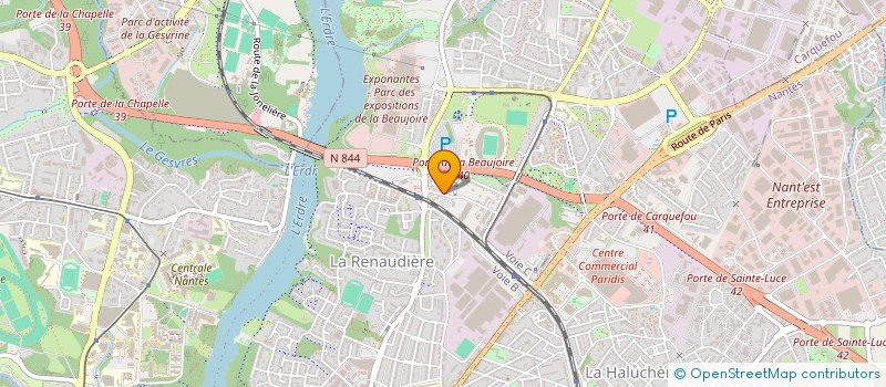 localisation de l'entreprise LE RELAIS ST PIERRE à NANTES