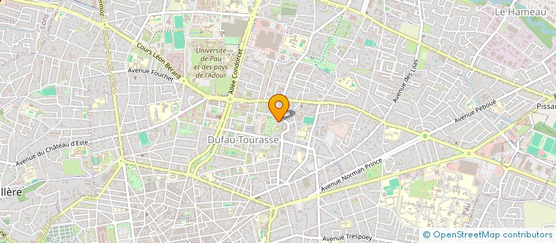 localisation de l'entreprise LE RELAIS TELEPHONIQUE SARL à PAU