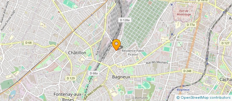 localisation de l'entreprise LE RELAX à BAGNEUX