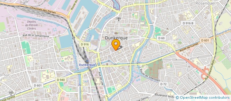 localisation de l'entreprise LE RELAX à DUNKERQUE