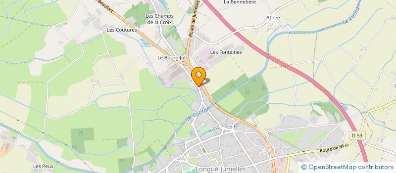 localisation de l'entreprise LE RELAX à LONGUE-JUMELLES