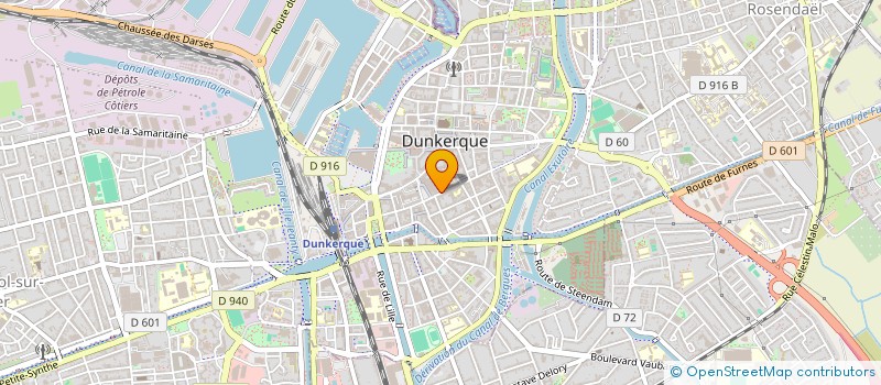 localisation de l'entreprise LE RELAX II à DUNKERQUE