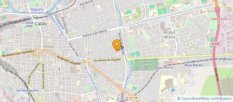 localisation de l'entreprise LE REMEDE  CALAIS