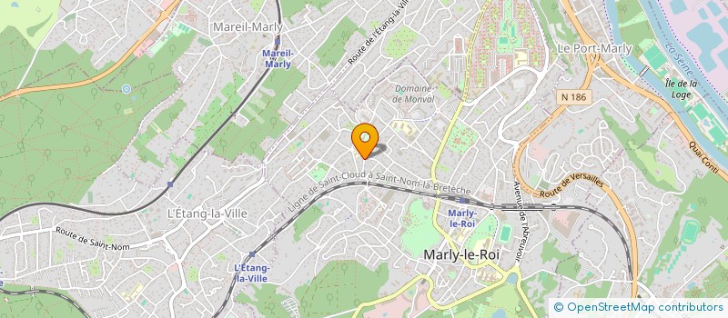 localisation de l'entreprise LE REMONET  MARLY-LE-ROI