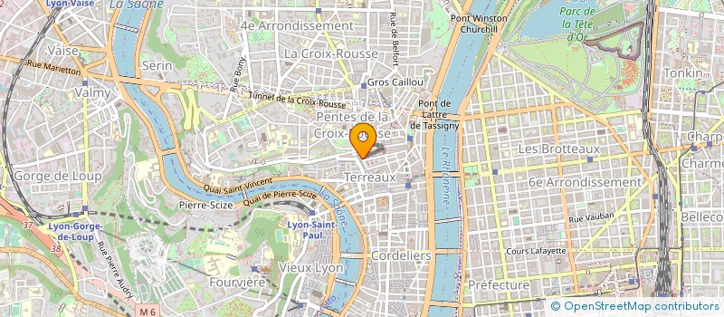 localisation de l'entreprise LE REMONTE PENTE à LYON