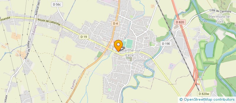 localisation de l'entreprise LE REMONTOIR DU SONGE à LABARTHE-SUR-LEZE