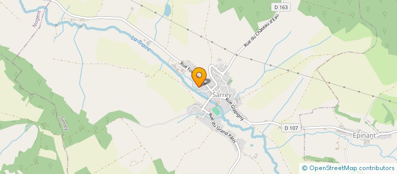 localisation de l'entreprise LE REMOULEUR HAUT-MARNAIS à SARREY