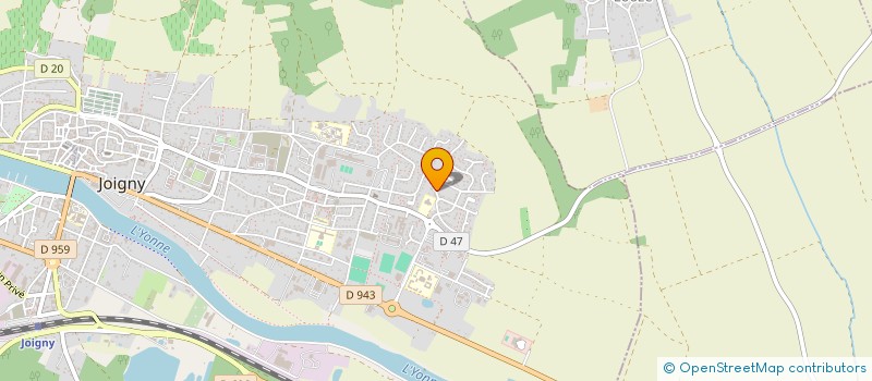 localisation de l'entreprise LE REMOULEUR JOVINIEN  JOIGNY