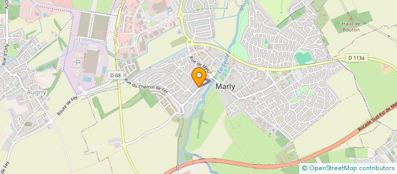 localisation de l'entreprise LE REMPART à MARLY