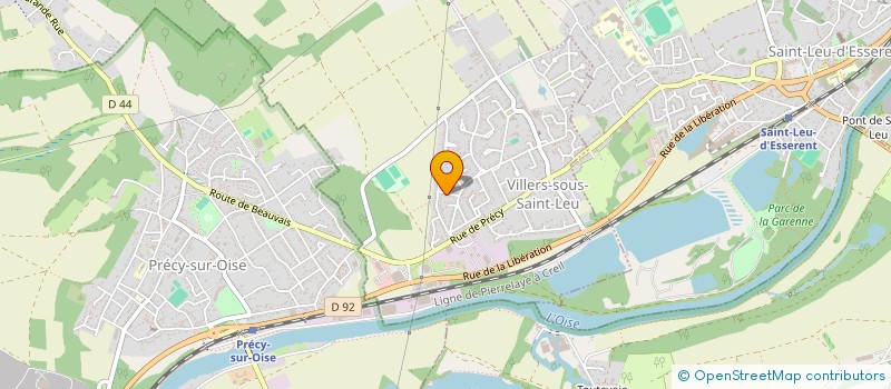 localisation de l'entreprise LE REMUE-MENINGES VILLERSOIS  VILLERS-SOUS-SAINT-LEU