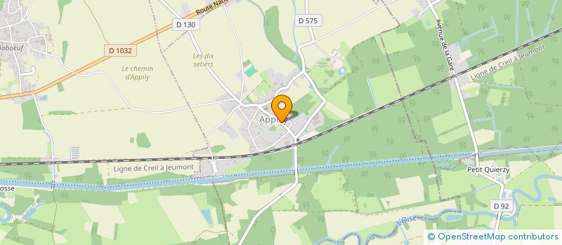 localisation de l'entreprise LE REMUE-VILLAGE D'APPILY  APPILLY