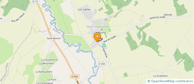 localisation de l'entreprise LE RENAISSANCE  SAINT-HIPPOLYTE