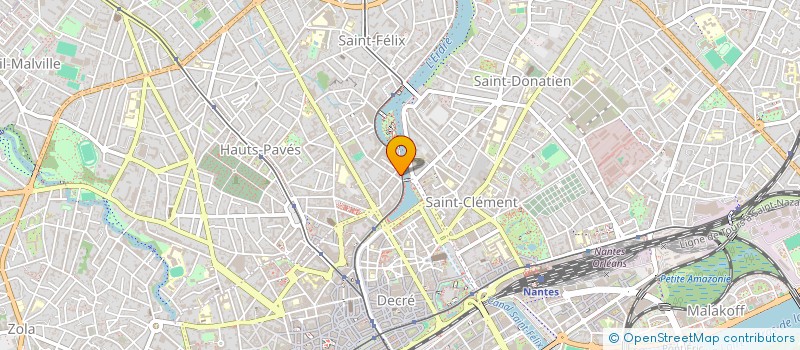 localisation de l'entreprise LE RENAN à NANTES