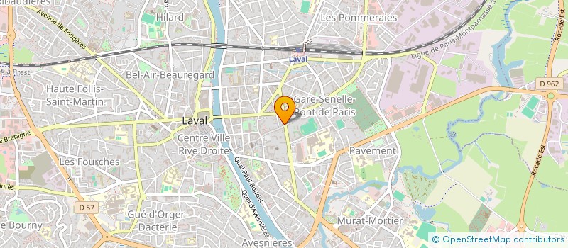 localisation de l'entreprise LE RENAND à LAVAL