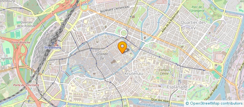 localisation de l'entreprise LE RENARD  STRASBOURG