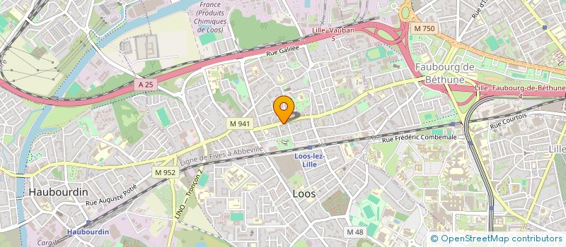 localisation de l'entreprise LE RENARD ET LA BELETTE  LOOS