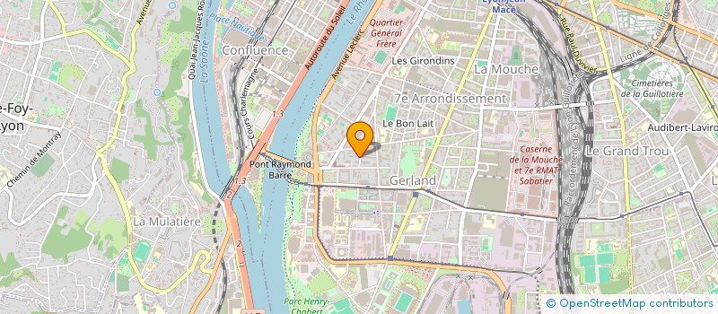 localisation de l'entreprise LE RENARD IA  LYON