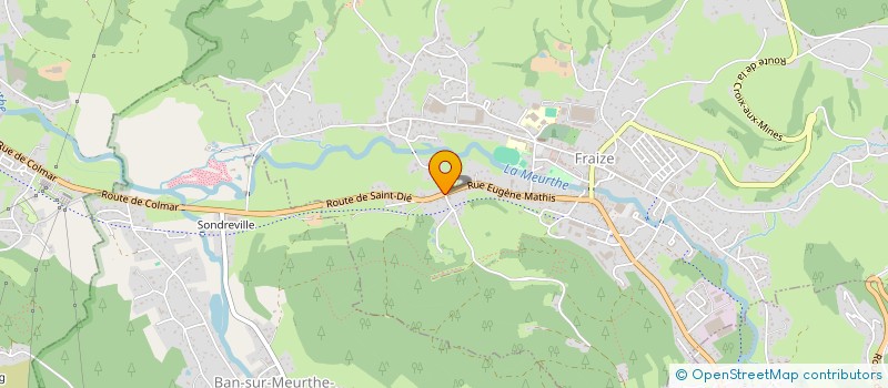 localisation de l'entreprise LE RENCARD DES PLUMES  FRAIZE