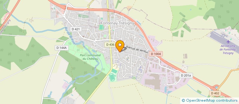 localisation de l'entreprise LE RENDEZ-VOUS 2  FONTENAY-TRESIGNY