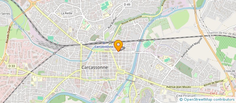 localisation de l'entreprise LE RENDEZ-VOUS à CARCASSONNE