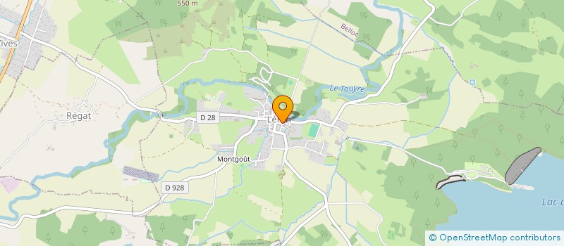 localisation de l'entreprise LE RENDEZ-VOUS à LERAN