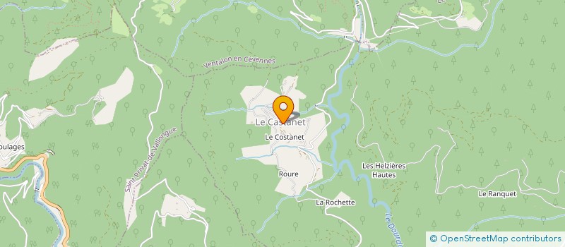 localisation de l'entreprise LE RENDEZ VOUS  LE COLLET-DE-DEZE