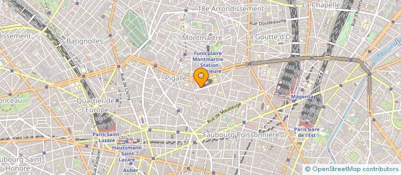 localisation de l'entreprise LE RENDEZ-VOUS DE BROADWAY  PARIS