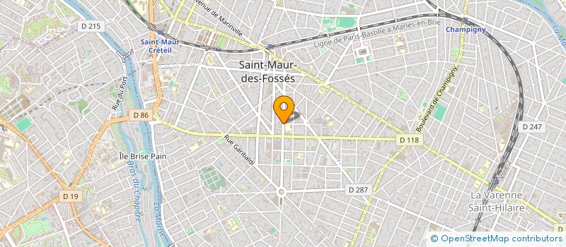 localisation de l'entreprise LE RENDEZ VOUS DE L'OCCASE à SAINT-MAUR-DES-FOSSES