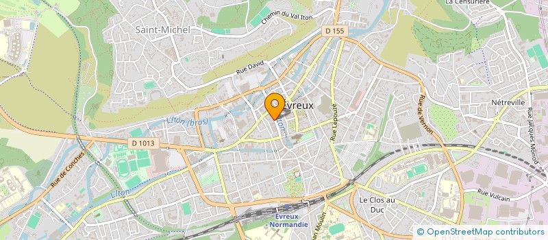 localisation de l'entreprise LE RENDEZ-VOUS DES GOURMETS à EVREUX