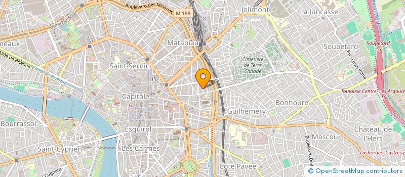 localisation de l'entreprise LE RENDEZ-VOUS DES VOYAGEURS à TOULOUSE