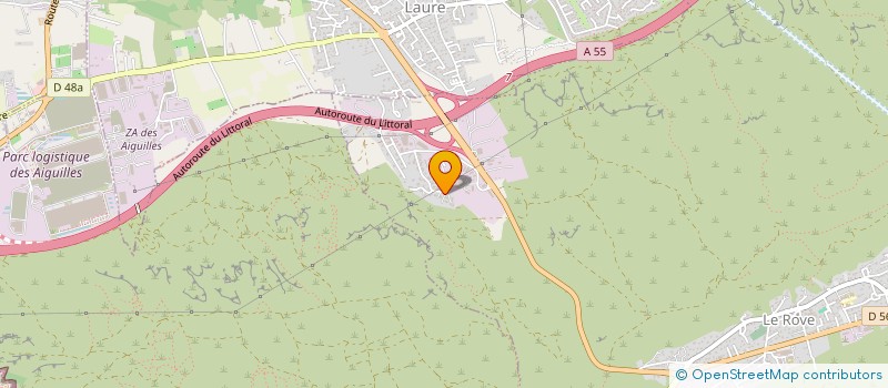 localisation de l'entreprise LE RENOIR  LE ROVE