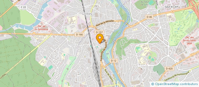 localisation de l'entreprise LE RENOUVEAU à EPINAL