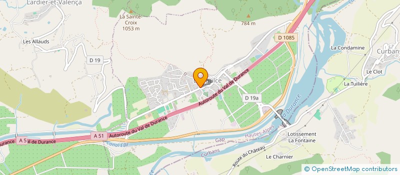 localisation de l'entreprise LE RENOUVEAU  LE POET