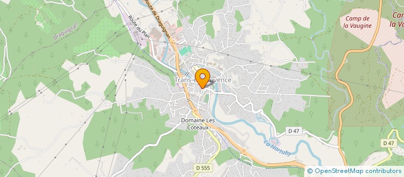 localisation de l'entreprise LE RENOUVEAU à TRANS-EN-PROVENCE