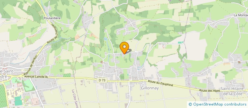 localisation de l'entreprise LE RENOUVEAU  GILLONNAY