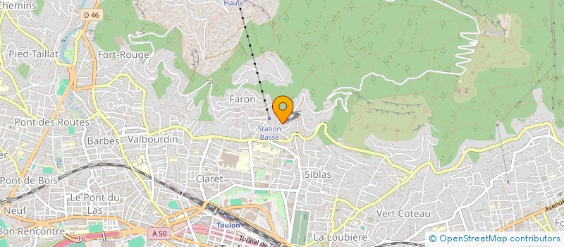 localisation de l'entreprise LE RENOUVEAU  TOULON