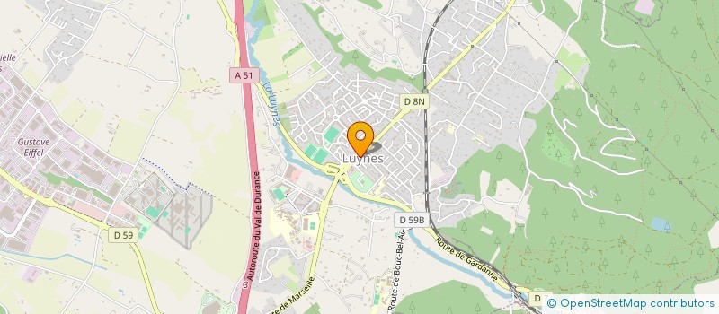 localisation de l'entreprise LE RENOUVEAU à AIX-EN-PROVENCE